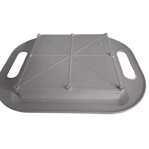 NIB Micro Hot Plate Thermal insulating Stone Keeps Food Hot Handles Stay Cool #2 - Picture 3 of 6